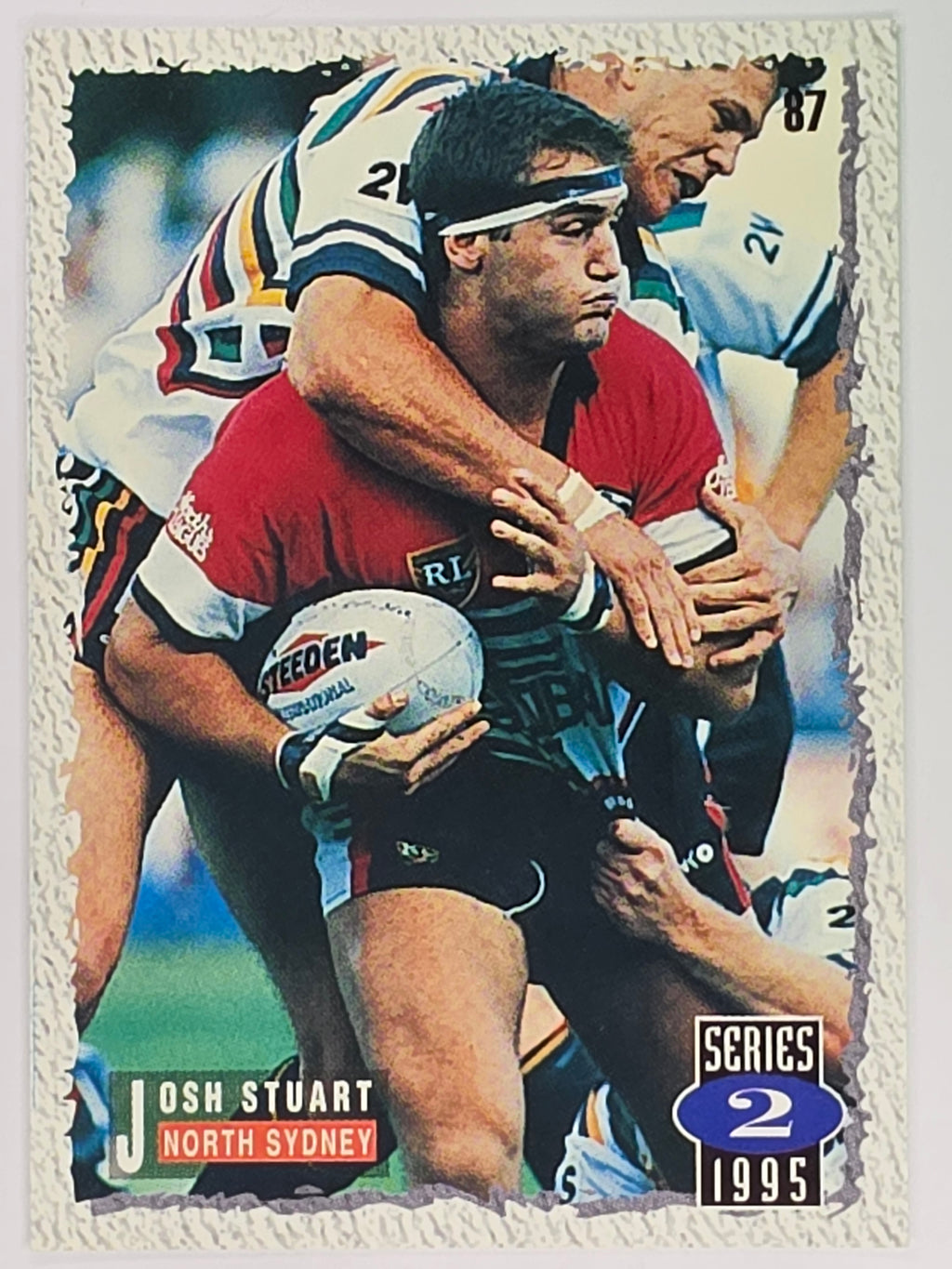 NRL 1995 Dynamic Series 2 | Base Card #087 | Josh Stuart | North Sydney Bears