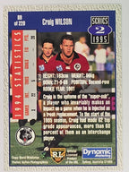 NRL 1995 Dynamic Series 2 | Base Card #089 | Craig Wilson | North Sydney Bears