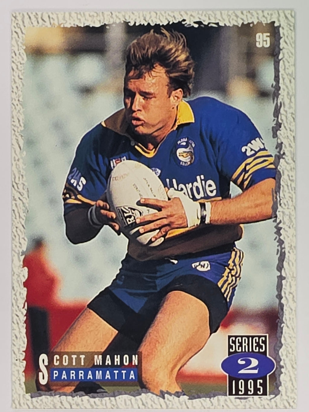 NRL 1995 Dynamic Series 2 | Base Card #095 | Scott Mahon | Parramatta Eels