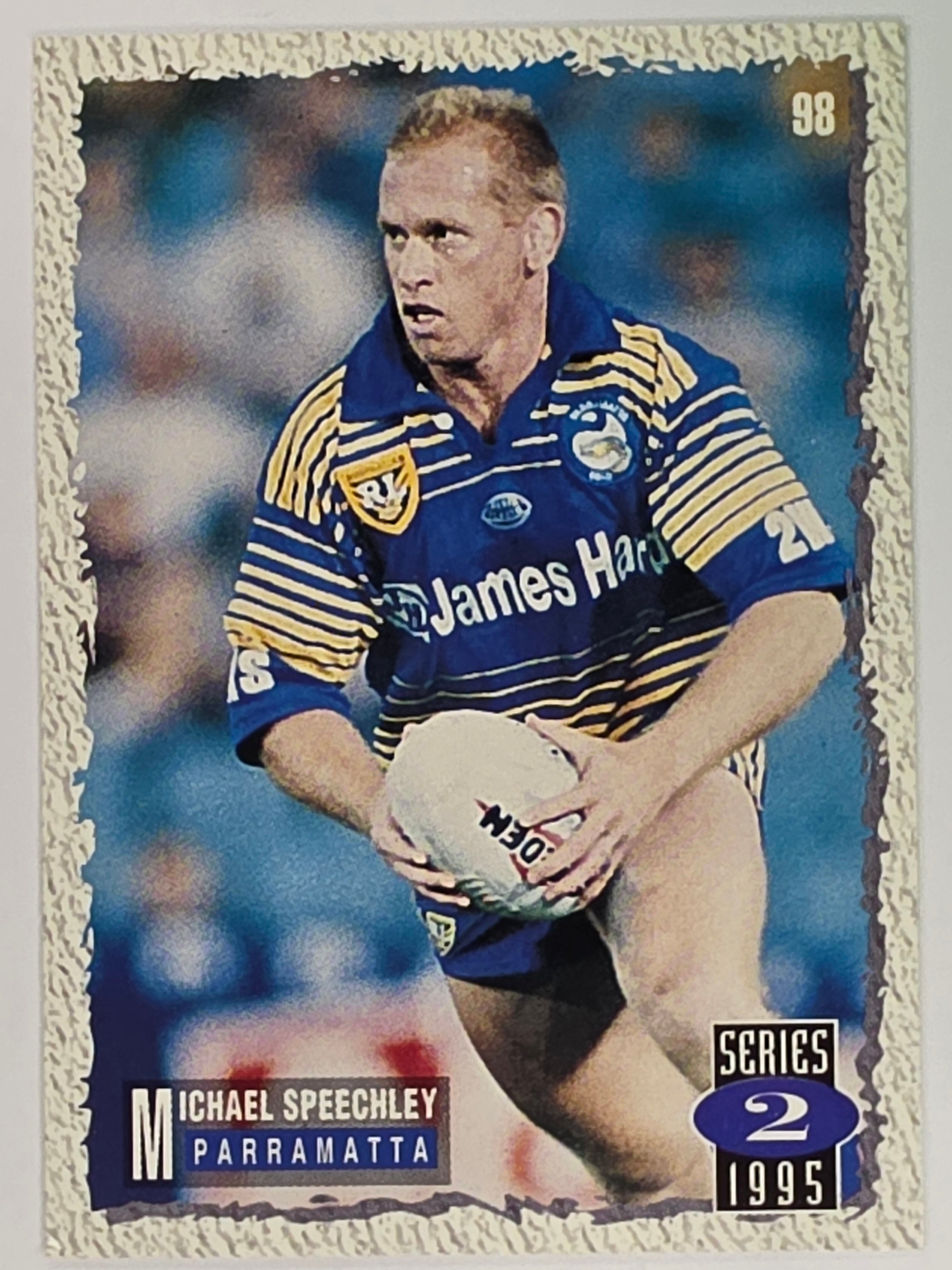NRL 1995 Dynamic Series 2 | Base Card #098 | Michael Speechley | Parramatta Eels