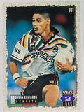 NRL 1995 Dynamic Series 2 | Base Card #101 | Morvin Edwards | Penrith Panthers