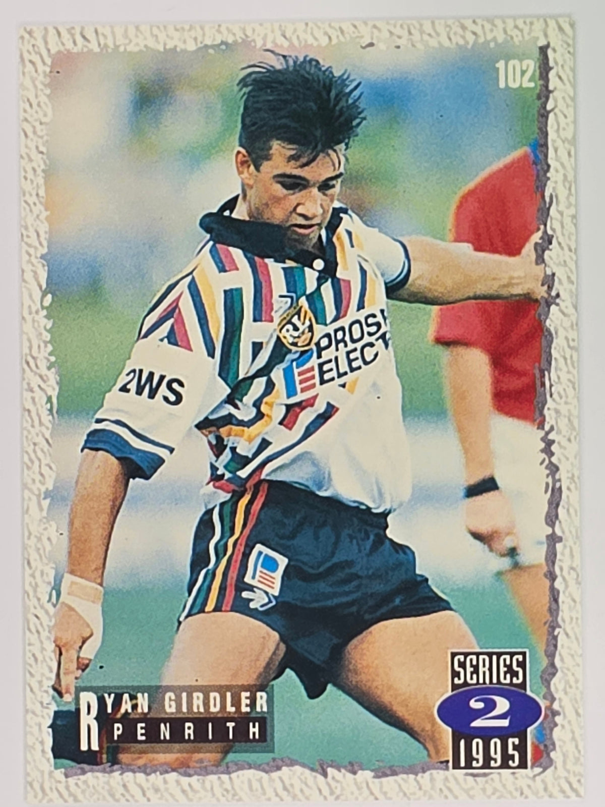 NRL 1995 Dynamic Series 2 | Base Card #102 | Ryan Girdler | Penrith Panthers