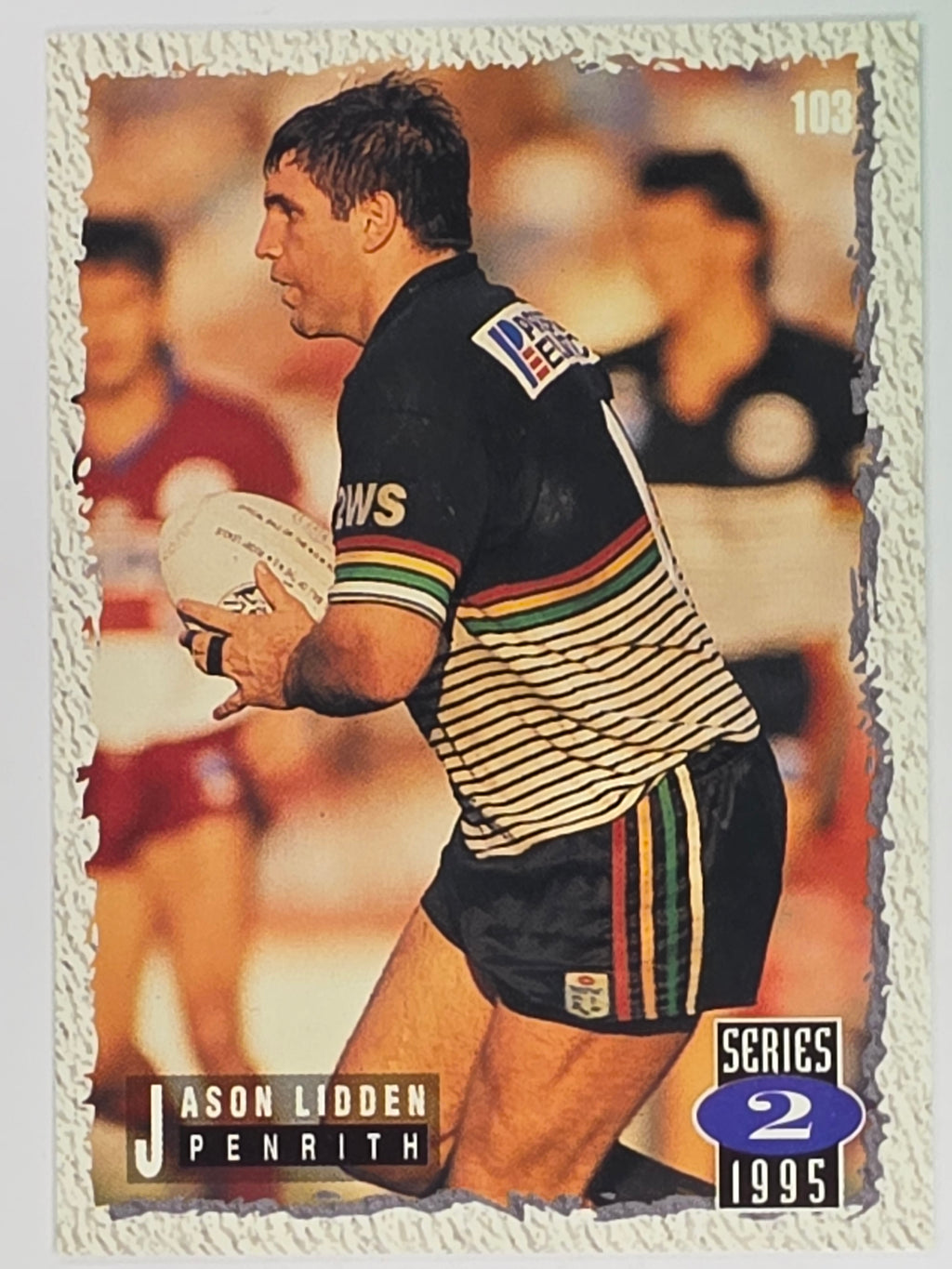 NRL 1995 Dynamic Series 2 | Base Card #103 | Jason Lidden | Penrith Panthers