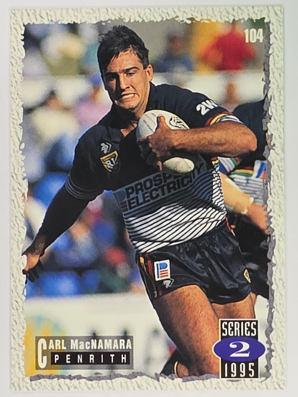 NRL 1995 Dynamic Series 2 | Base Card #104 |Carl MacNamara | Penrith Panthers