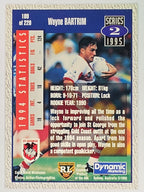 NRL 1995 Dynamic Series 2 | Base Card #109 | Wayne Bartrim | St George Dragons