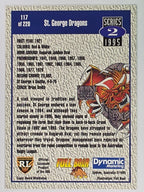 NRL 1995 Dynamic Series 2 | Base Card #117 | St George Dragons Logo