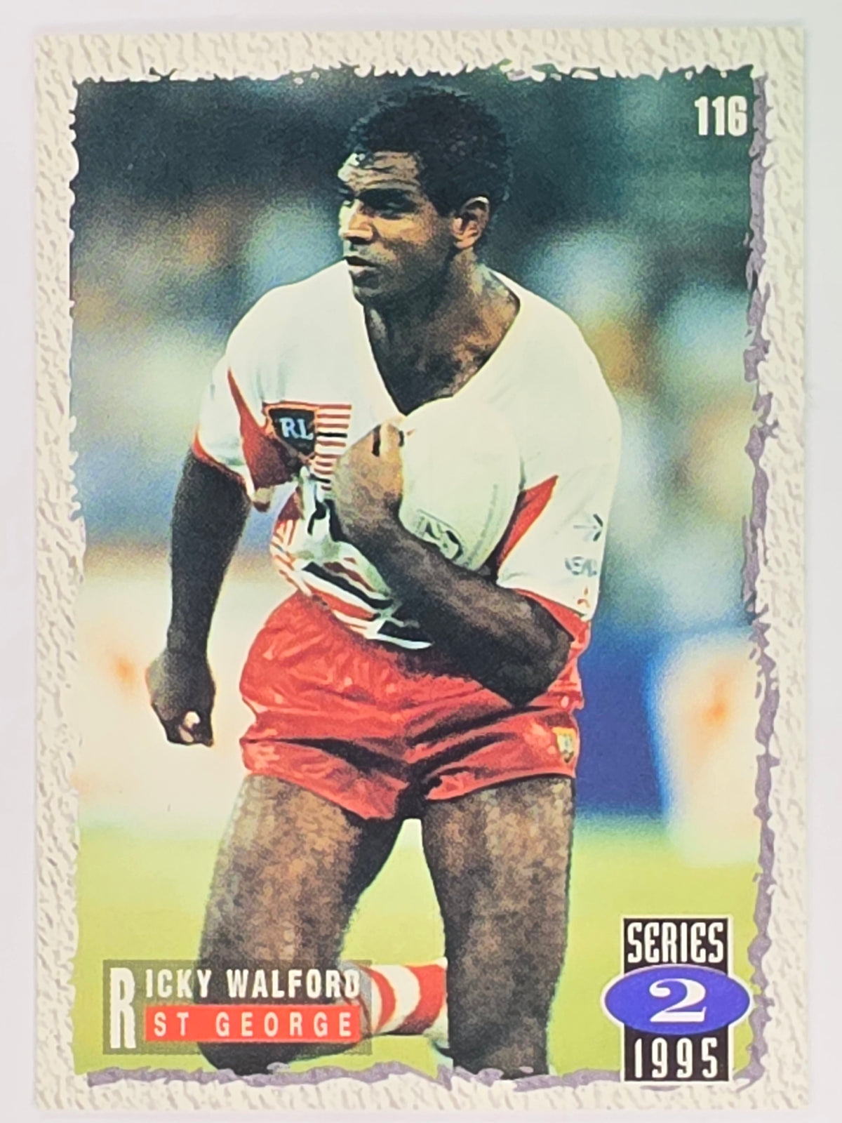 NRL 1995 Dynamic Series 2 | Base Card #116 | Ricky Walford | St George Dragons