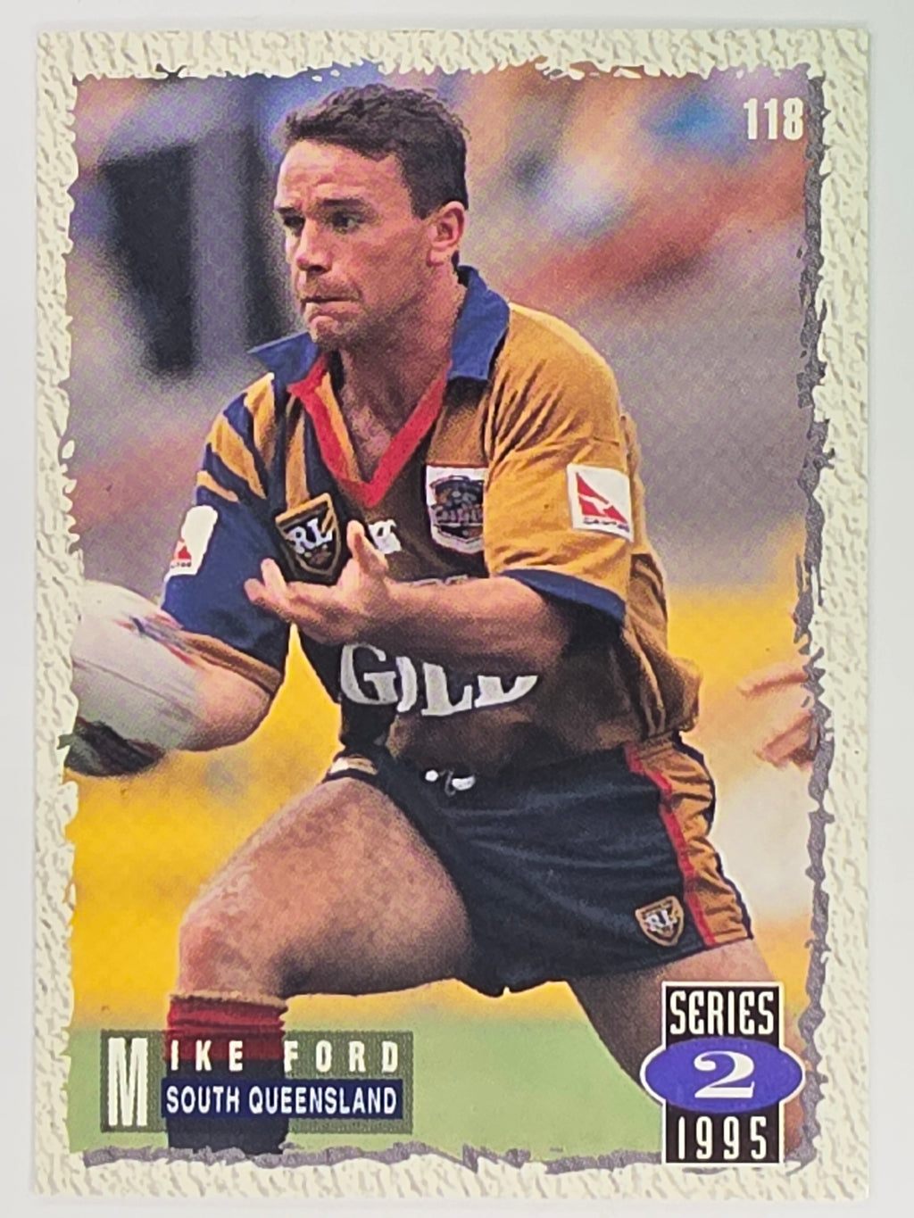 NRL 1995 Dynamic Series 2 | Base Card #118 | Mike Ford South Queensland Crushers