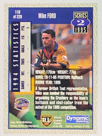 NRL 1995 Dynamic Series 2 | Base Card #118 | Mike Ford South Queensland Crushers