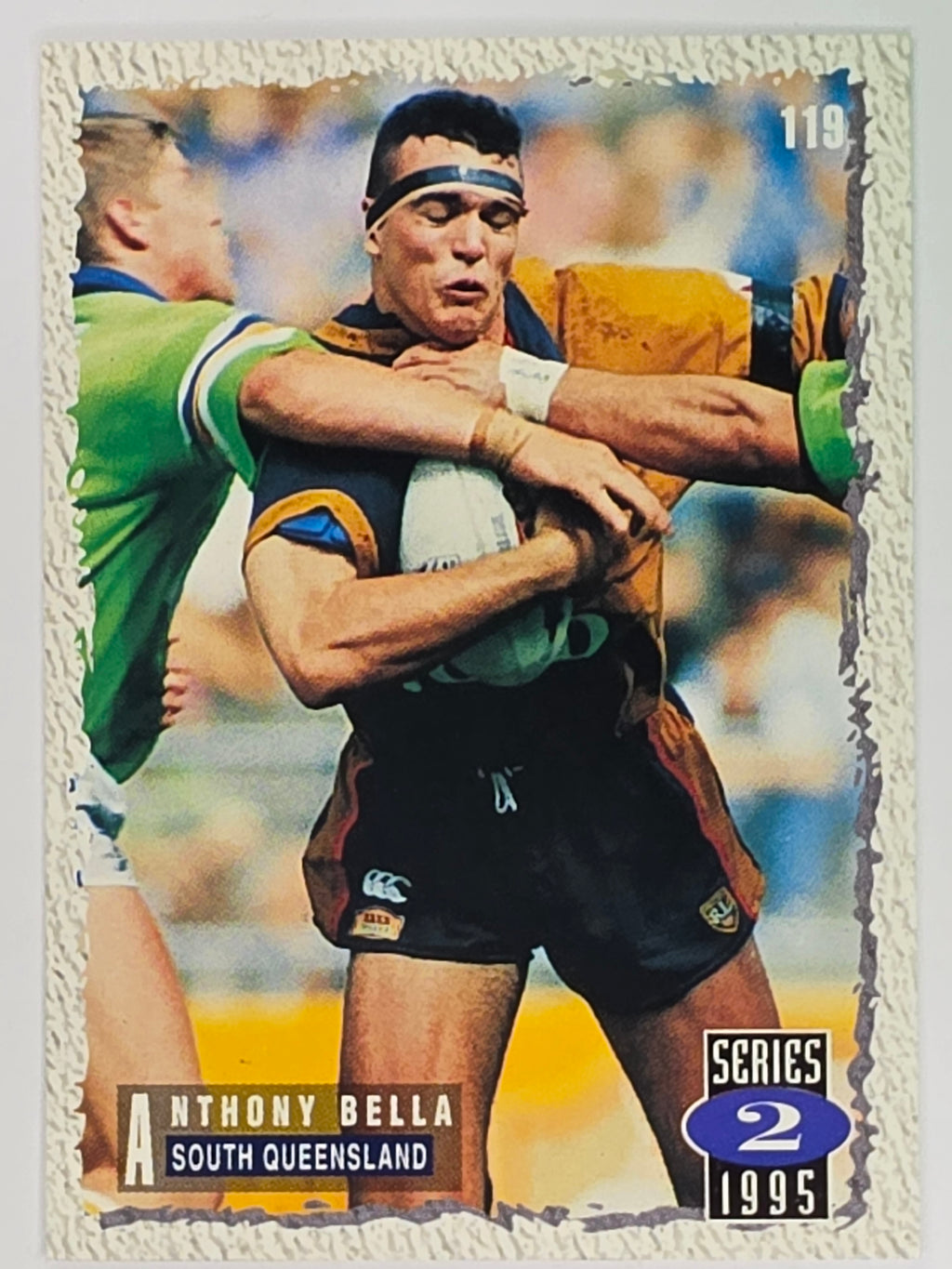 NRL 1995 Dynamic Series 2 | Base Card #119 | Anthony Bella | South Queensland Crushers