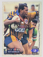 NRL 1995 Dynamic Series 2 | Base Card #122 | Fili Seru | South Queensland Crushers