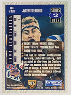 NRL 1995 Dynamic Series 2 | Base Card #124 | Jeff Wittenberg | South Queensland Crushers