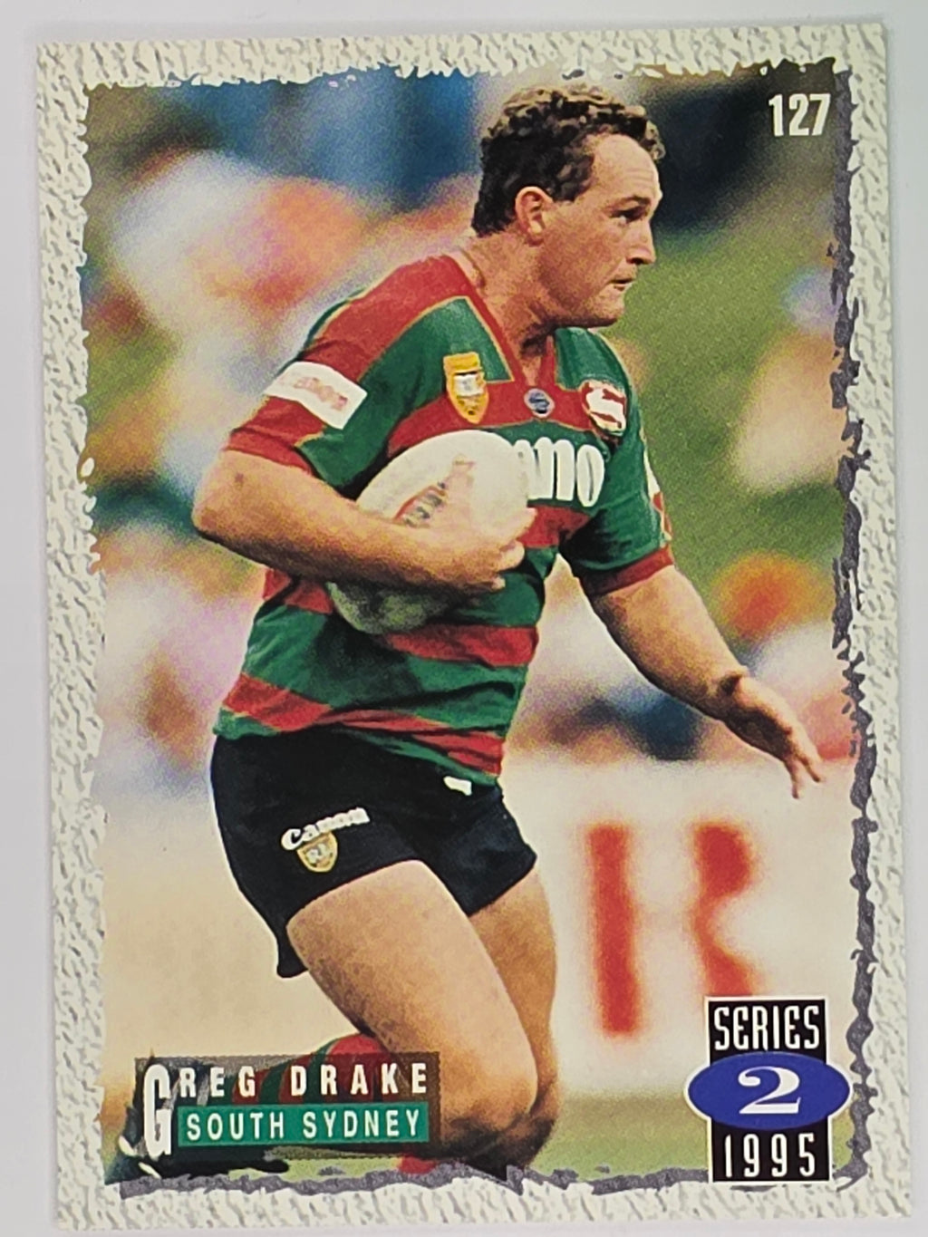 NRL 1995 Dynamic Series 2 | Base Card #127 | Greg Drake | South Sydney Rabbitohs