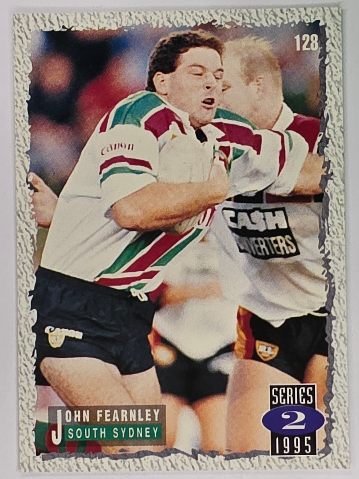 NRL 1995 Dynamic Series 2 | Base Card #128 | John Fearnley | South Sydney Rabbitohs