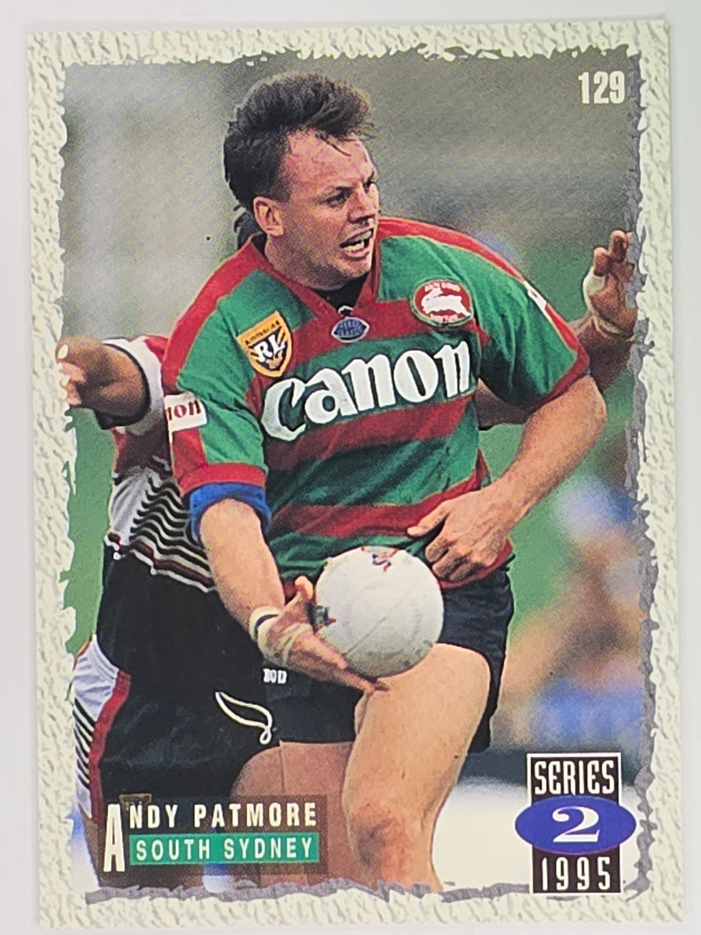 NRL 1995 Dynamic Series 2 | Base Card #129 | Andy Patmore | South Sydney Rabbitohs