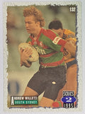NRL 1995 Dynamic Series 2 | Base Card #132 | Andrew Willett | South Sydney Rabbitohs