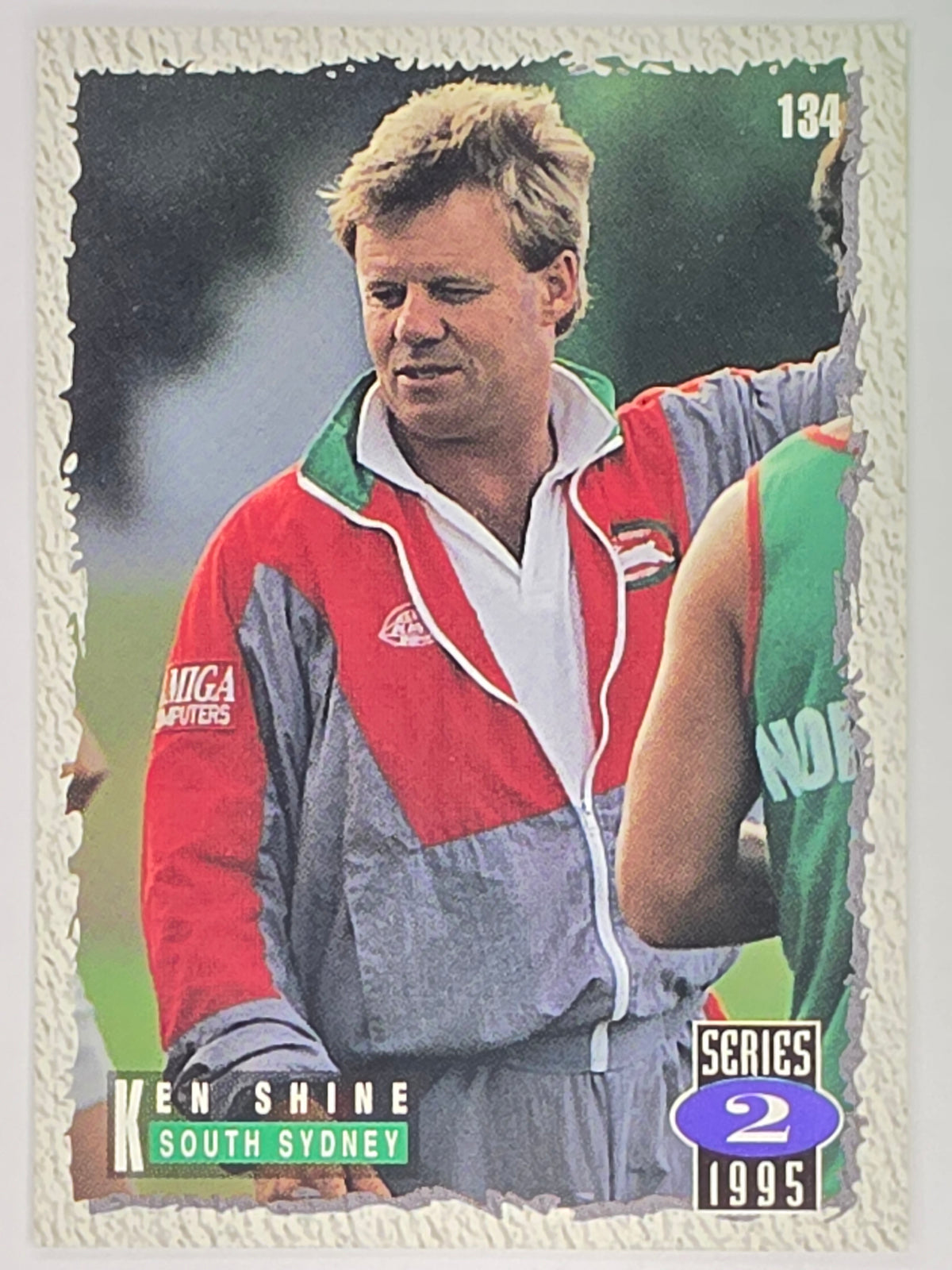 NRL 1995 Dynamic Series 2 | Base Card #134 | Ken Shine | South Sydney Rabbitohs
