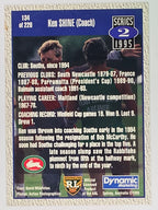 NRL 1995 Dynamic Series 2 | Base Card #134 | Ken Shine | South Sydney Rabbitohs