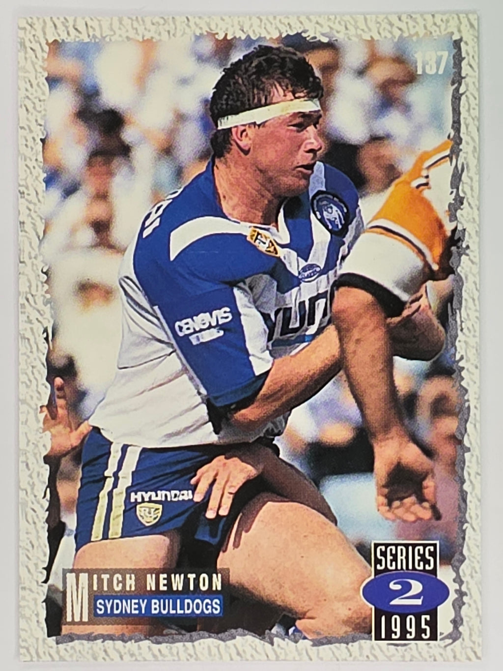 NRL 1995 Dynamic Series 2 | Base Card #137 | Mitch Newton | Sydney Bulldogs