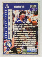 NRL 1995 Dynamic Series 2 | Base Card #137 | Mitch Newton | Sydney Bulldogs