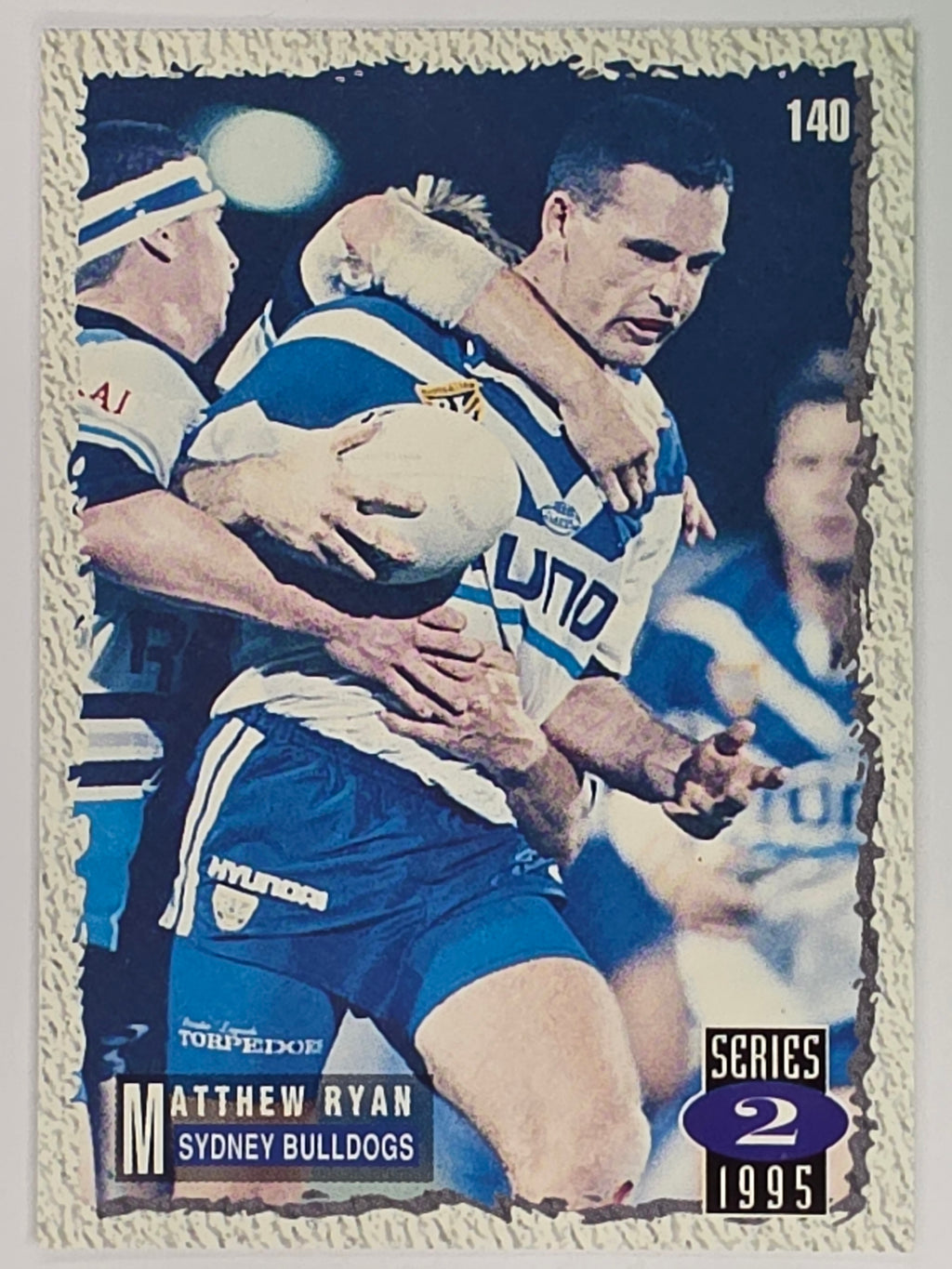 NRL 1995 Dynamic Series 2 | Base Card #140 | Matthew Ryan | Sydney Bulldogs