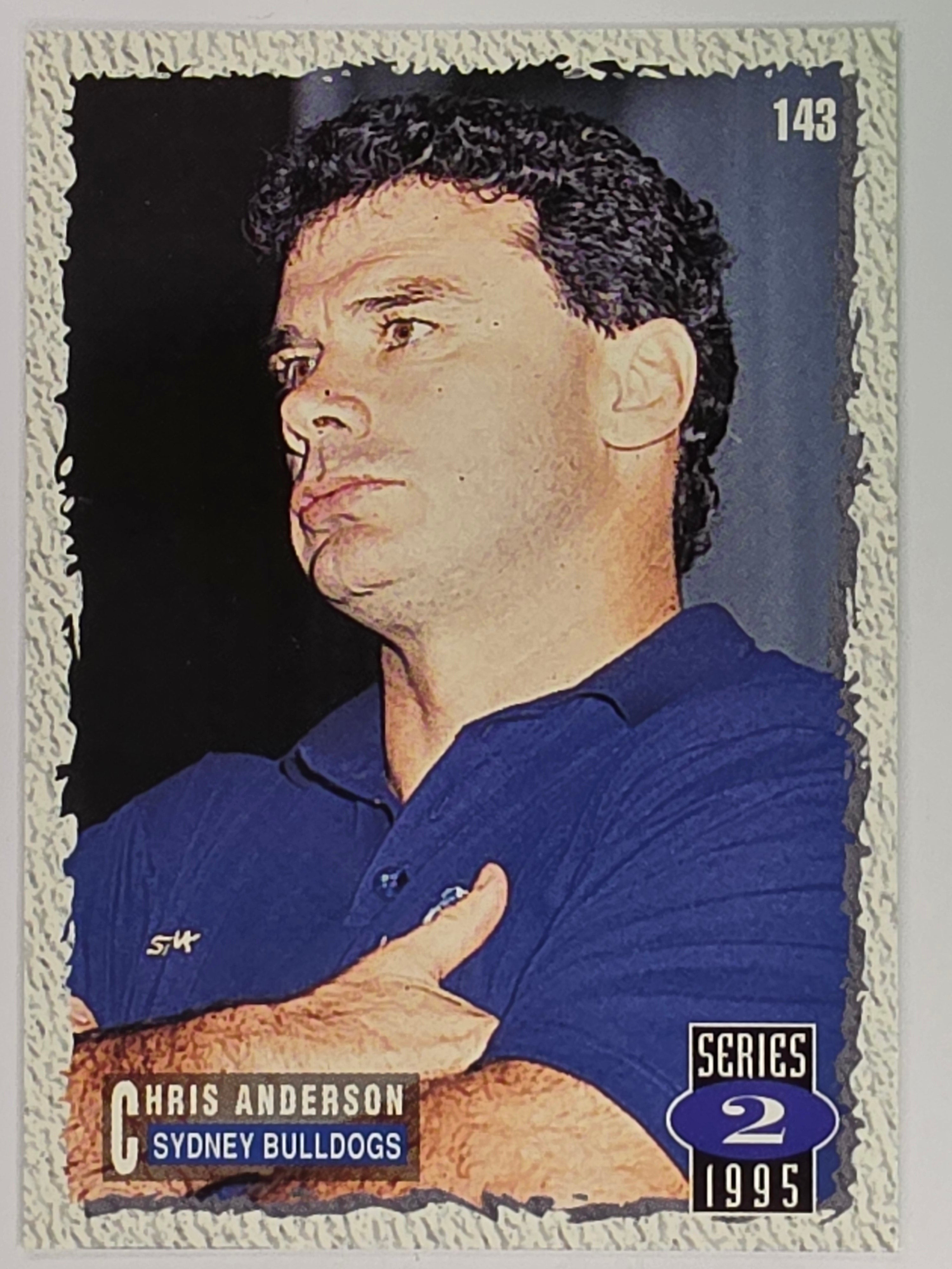 NRL 1995 Dynamic Series 2 | Base Card #143 | Chris Anderson | Sydney Bulldogs