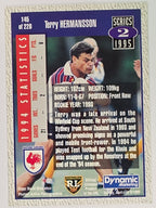 NRL 1995 Dynamic Series 2 | Base Card #145 | Terry Hermansson | Sydney City Roosters