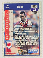 NRL 1995 Dynamic Series 2 | Base Card #146 | Tony Iro | Sydney City Roosters