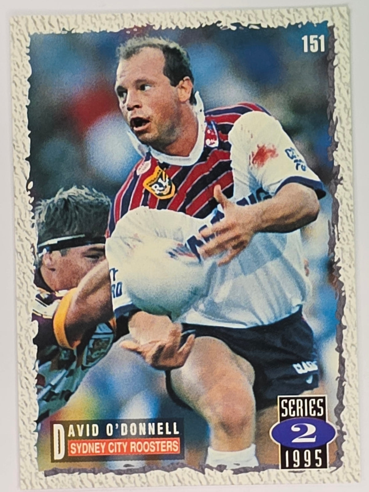 NRL 1995 Dynamic Series 2 | Base Card #151 | David O'Donnell | Sydney City Roosters
