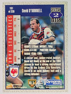NRL 1995 Dynamic Series 2 | Base Card #151 | David O'Donnell | Sydney City Roosters