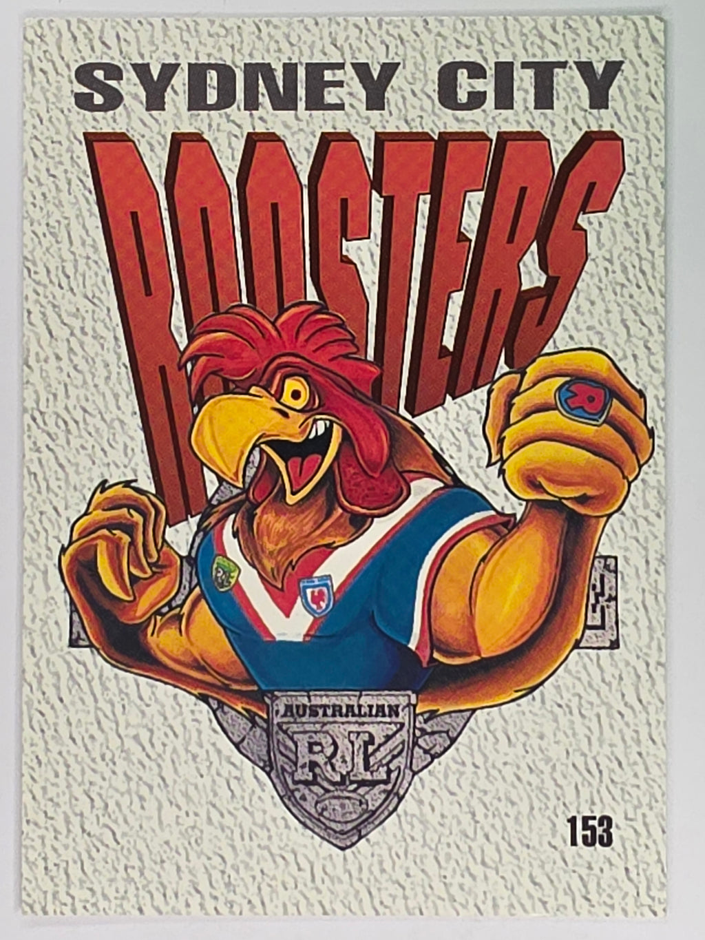 NRL 1995 Dynamic Series 2 | Base Card #153 | Sydney City Roosters Logo