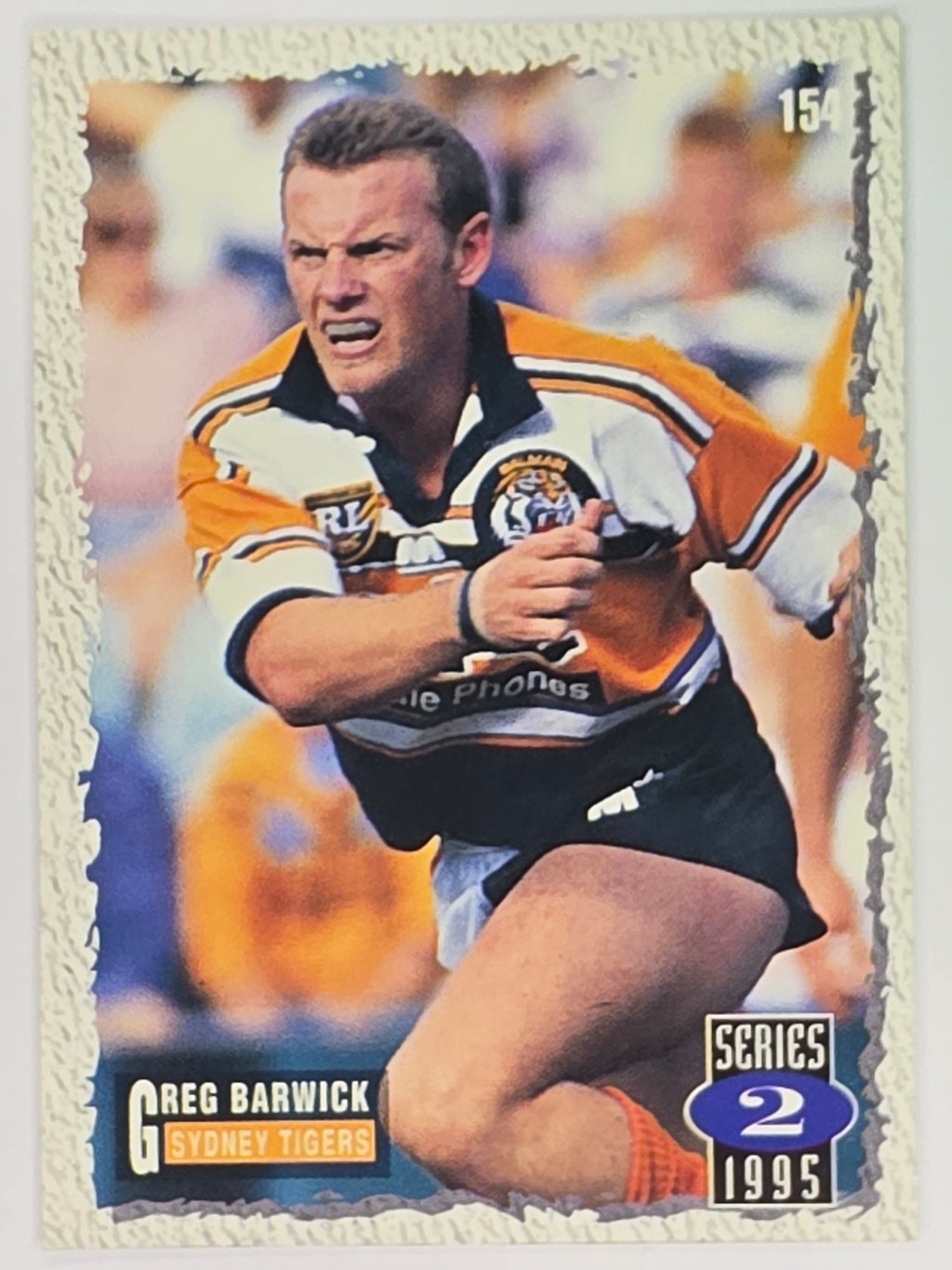 NRL 1995 Dynamic Series 2 | Base Card #154 | Greg Barwick | Balmain Tigers