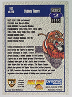 NRL 1995 Dynamic Series 2 | Base Card #162 | Balmain Tigers Logo