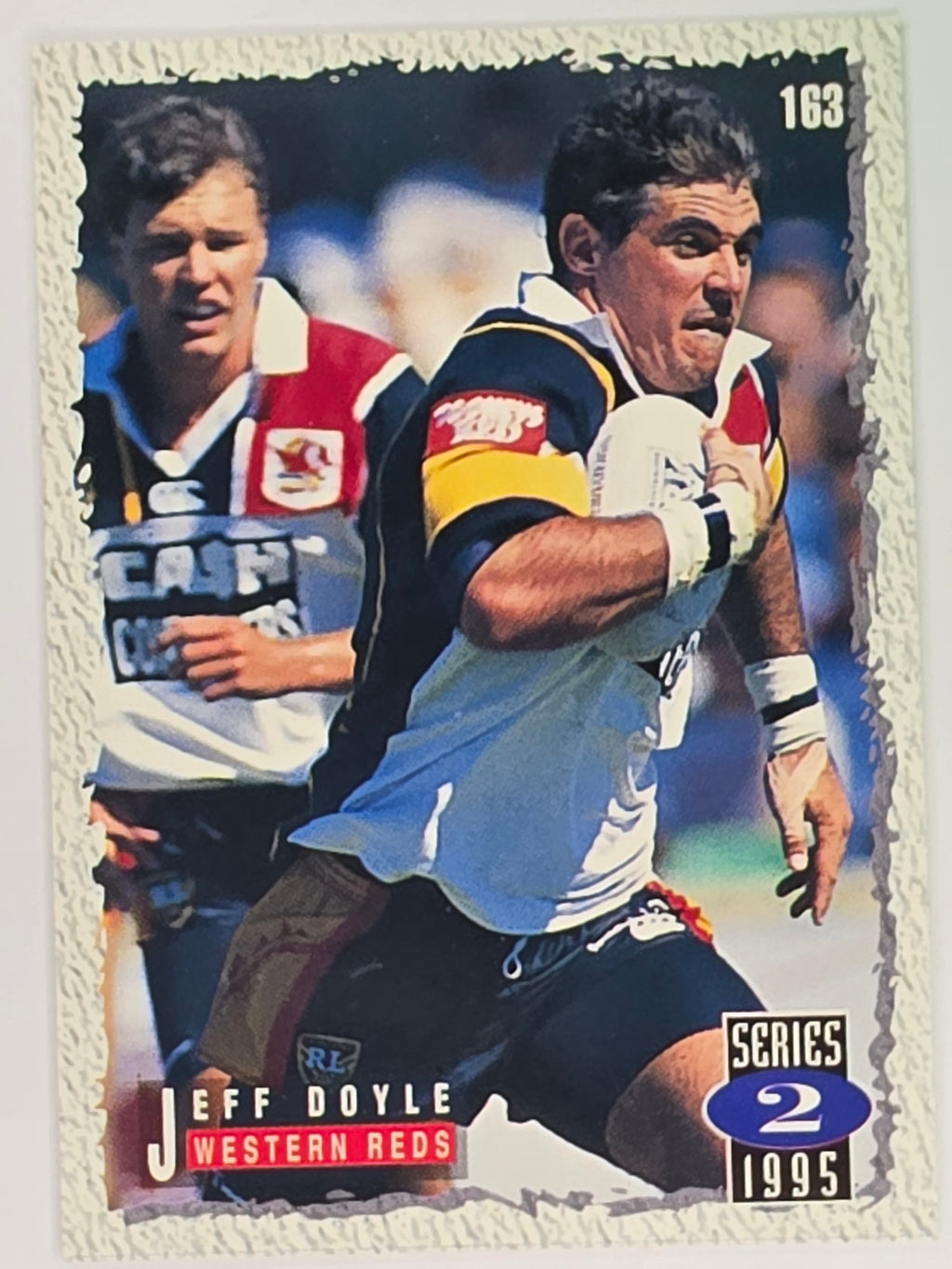 NRL 1995 Dynamic Series 2 | Base Card #163 | Jeff Doyle | Western Reds