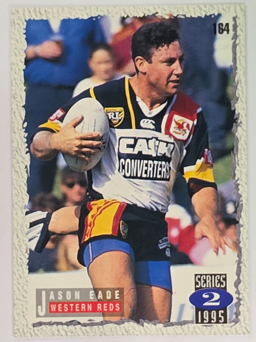 NRL 1995 Dynamic Series 2 | Base Card #164 | Jason Eade | Western Reds