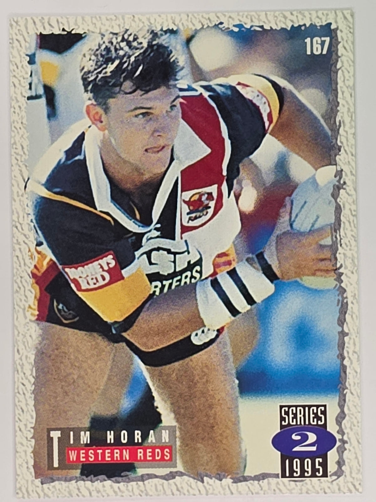 NRL 1995 Dynamic Series 2 | Base Card #167 | Tim Horan | Western Reds