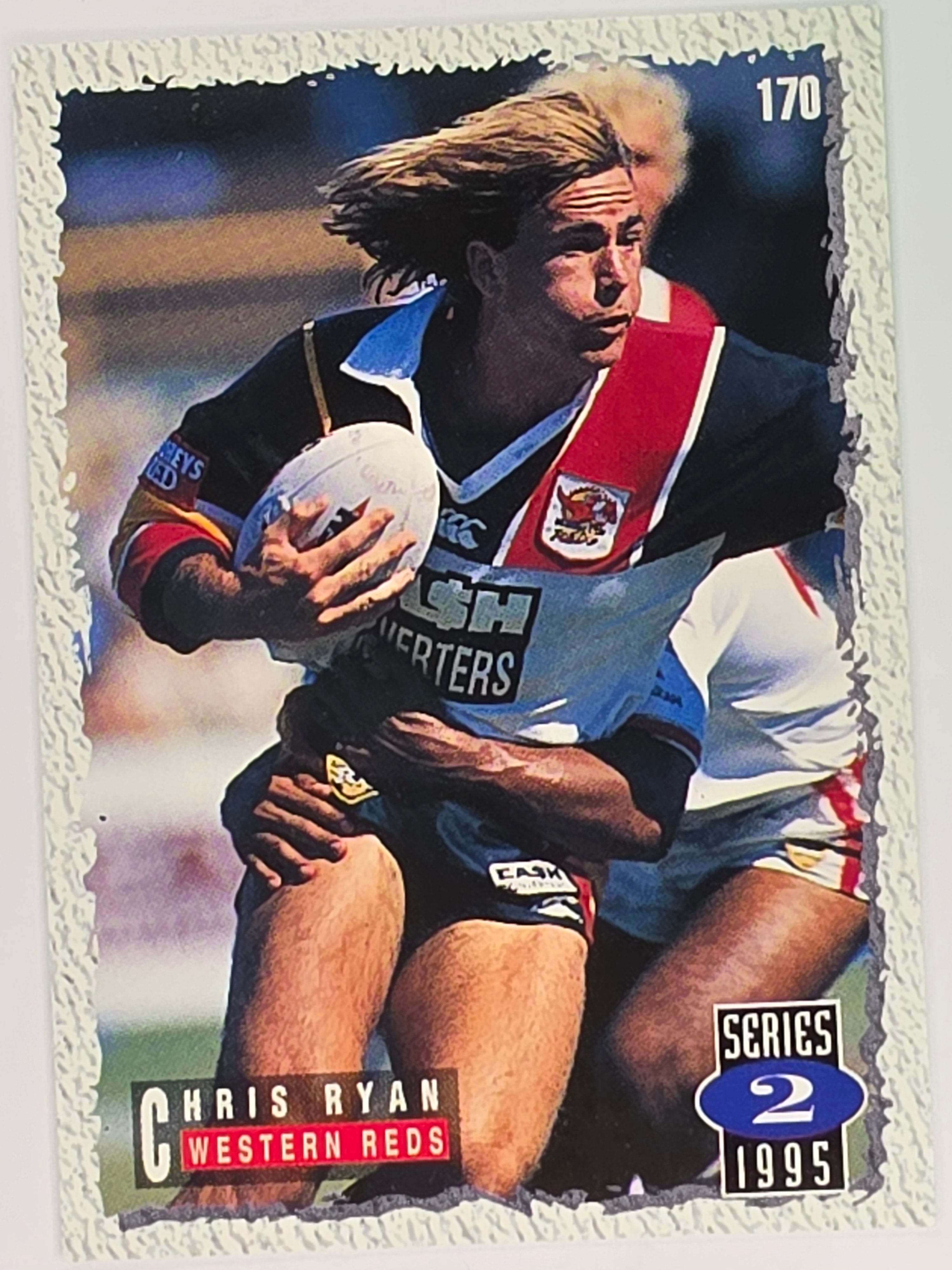 NRL 1995 Dynamic Series 2 | Base Card #170 | Chris Ryan | Western Reds