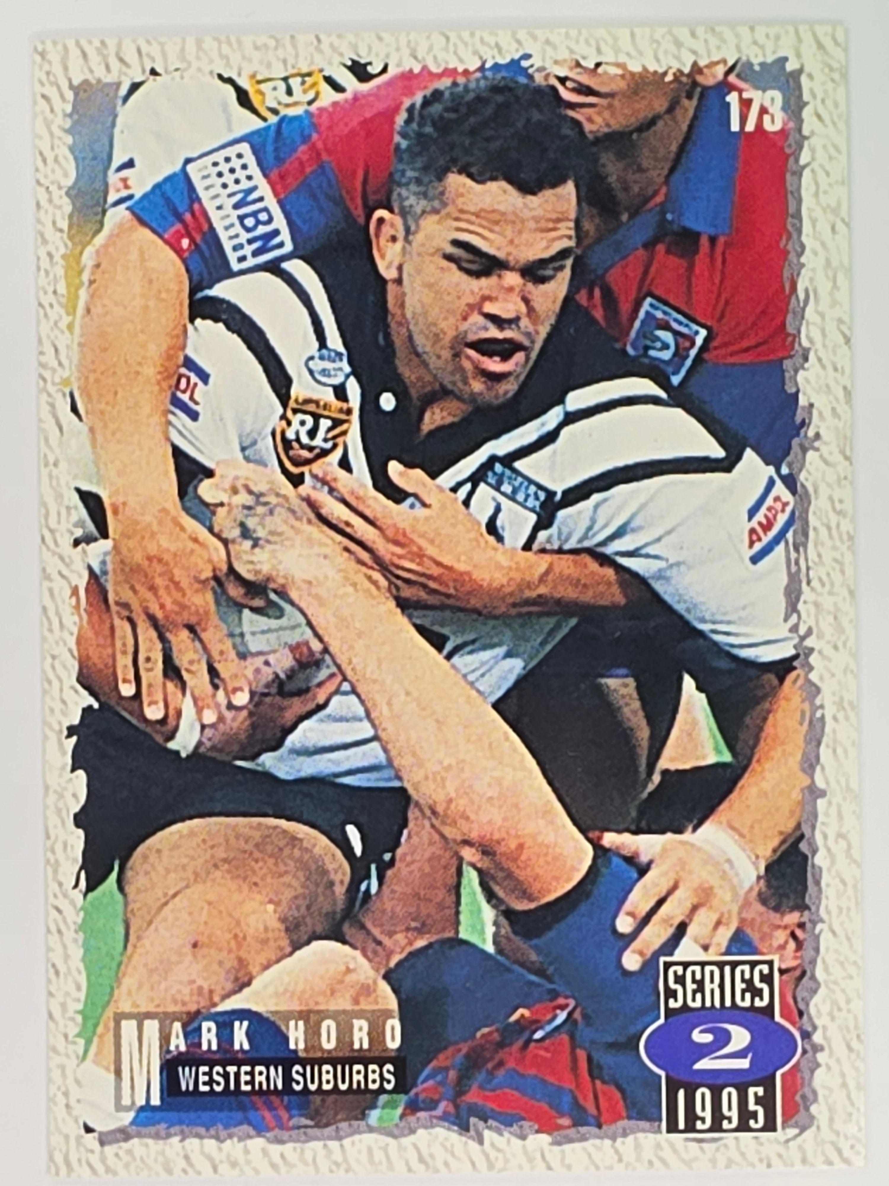 NRL 1995 Dynamic Series 2 | Base Card #173 | Mark Horo | Western Suburbs Magpies
