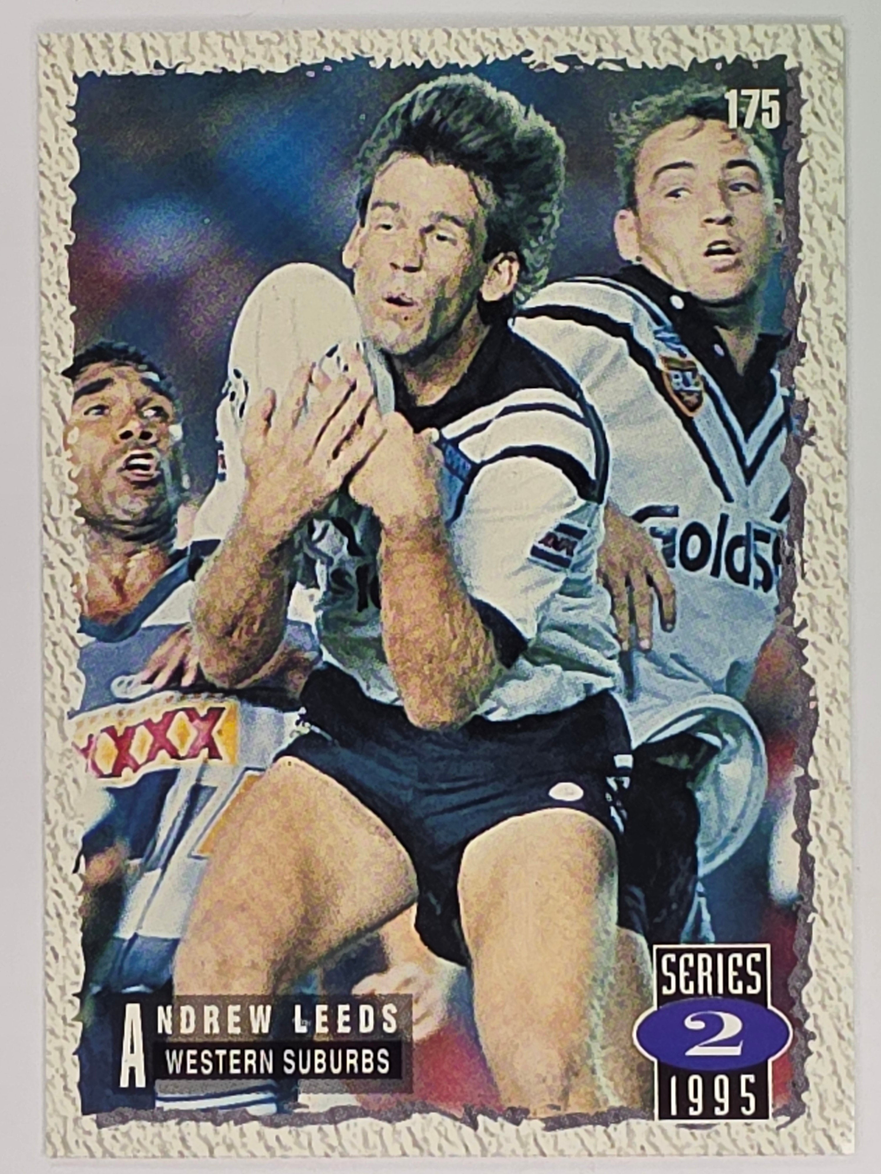 NRL 1995 Dynamic Series 2 | Base Card #175 | Andrew Leeds | Western Suburbs Magpies