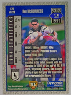 NRL 1995 Dynamic Series 2 | Base Card #176 | Ken McGuinness | Western Suburbs Magpies