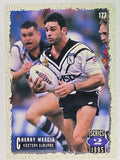 NRL 1995 Dynamic Series 2 | Base Card #177 | Cherry Mescia | Western Suburbs Magpies