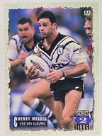 NRL 1995 Dynamic Series 2 | Base Card #177 | Cherry Mescia | Western Suburbs Magpies
