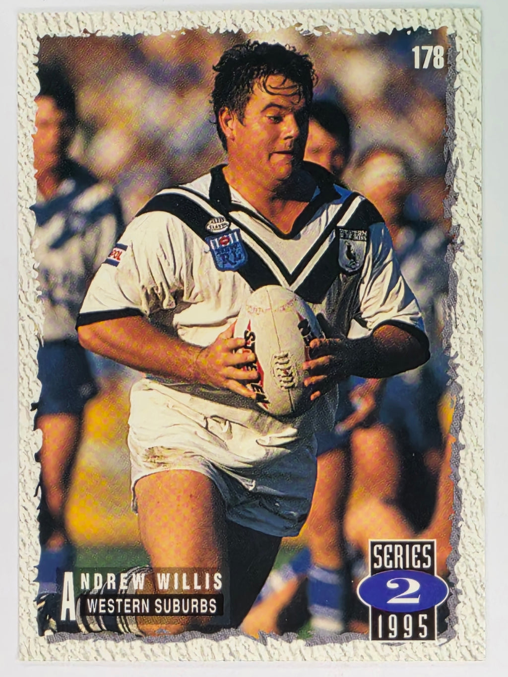 NRL 1995 Dynamic Series 2 | Base Card #178 | Andrew Willis | Western Suburbs Magpies