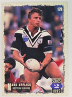 NRL 1995 Dynamic Series 2 | Base Card #179 | Mark Afflick | Western Suburbs Magpies