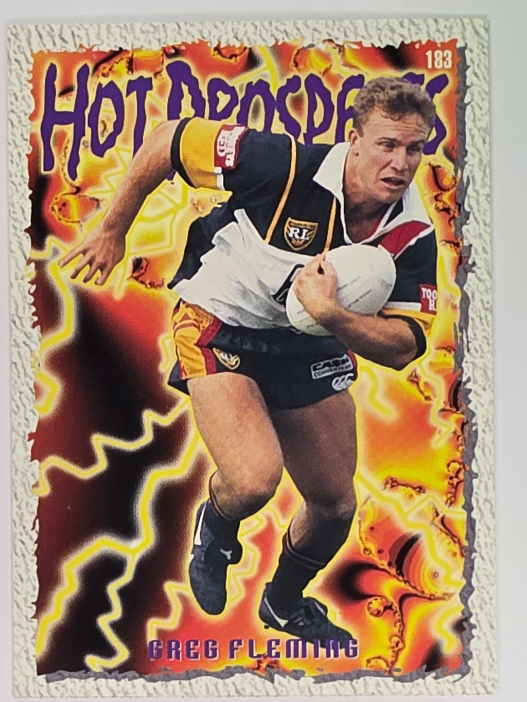 NRL 1995 Dynamic Series 2 | Base Card #183 | Greg Flemming | Western Reds