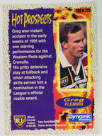 NRL 1995 Dynamic Series 2 | Base Card #183 | Greg Flemming | Western Reds