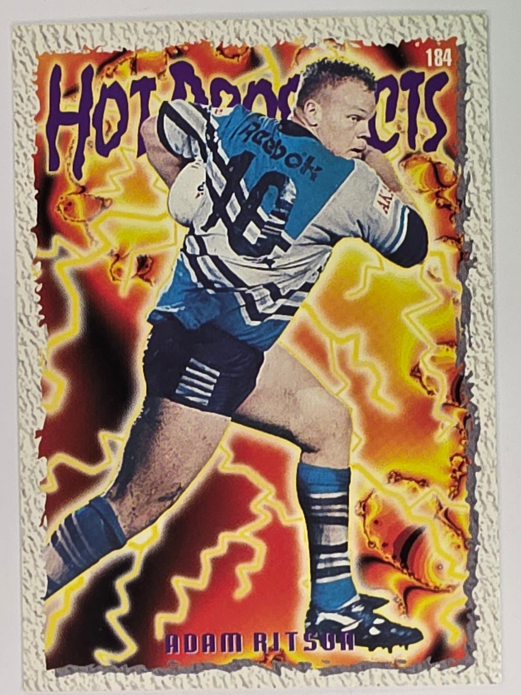 NRL 1995 Dynamic Series 2 | Base Card #184 | Adam Ritson | Cronulla Sharks