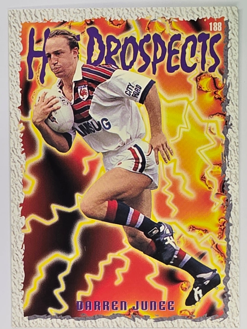 NRL 1995 Dynamic Series 2 | Base Card #188 | Darren Junee | Sydney City Roosters