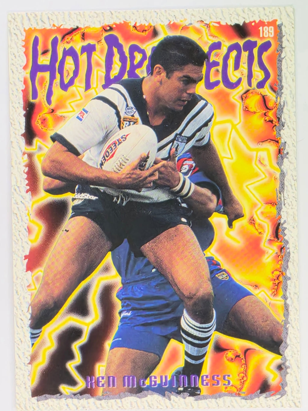 NRL 1995 Dynamic Series 2 | Base Card #189 | Ken McGuinness | Western Suburbs Magpies