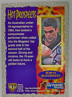 NRL 1995 Dynamic Series 2 | Base Card #189 | Ken McGuinness | Western Suburbs Magpies